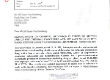 Expungement #922