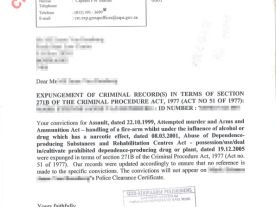 Expungement #922