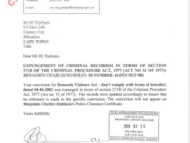 Expungement #8803
